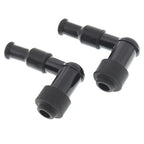 2��Spark Plug Boot Cap Cover Resistor  LB05F 90 Degree For Motorcycle Snow NEW