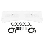 2 Piece Clear Front Vented Windshield for Kubota RTV1140 CPX 2009-2016