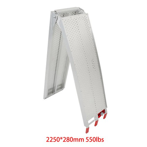 Motorcycle Loading Ramp For SUV Trailer Dirt Bike 1PC 7.5FT x 6" 750LBS