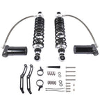 Adjustable Rear Suspension Shocks Remote Reservoir for Harley Road Glide 2014-24
