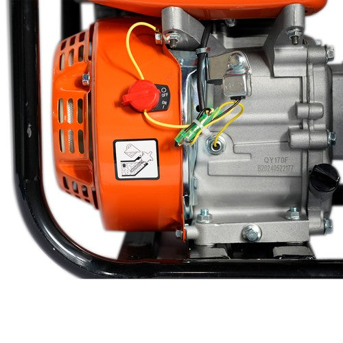 4 Stroke 7.5HP 3" Gasoline Water Pump Portable Gas-Powered Semi-Trash Water Pump