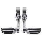 Long Highway Foot Pegs Fit for Harley Touring Road King Street Glide 1 1-4 Bars