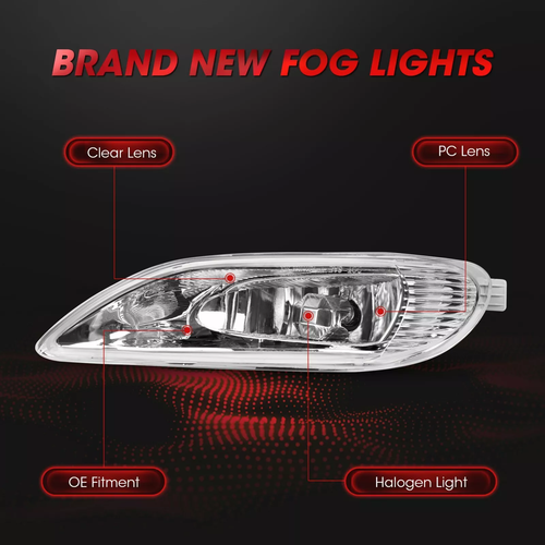 Clear Fog Light for Toyota Corolla 2005-2008 for Toyota Camry 2002 2003 2004