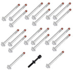 Head Bolt Set for Cadillac Escalade Chevy Silverado GMC Sierra 1500 6.2L 14-15