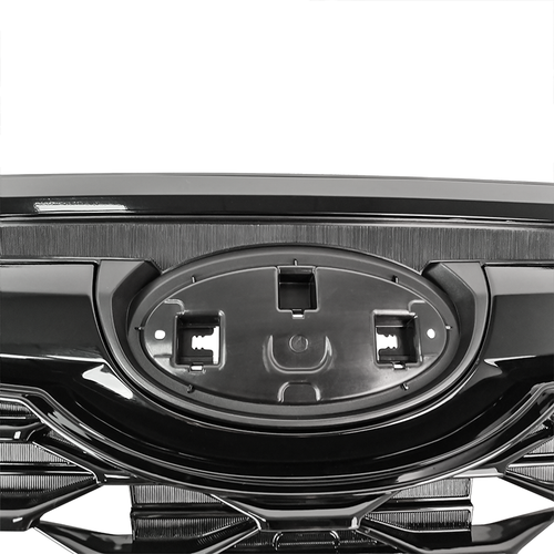 Front Bumper Black Honeycomb Grille w/ Light for 2019-2021 for Subaru Forester