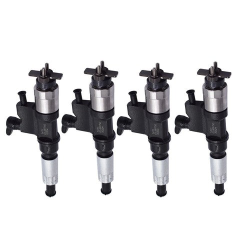 4 pc 095000-5471 Fuel Injector Fit For 01-07 Isuzu NPR  l4