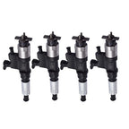 4 pc 095000-5471 Fuel Injector Fit For 01-07 Isuzu NPR  l4