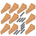 X156 X156S Dirt Teeth Bucket Teeth/Tooth with P156 Roll Pins 10PCS Alloy Steel