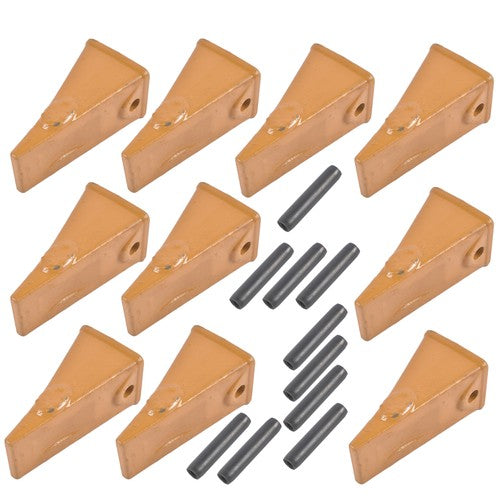 X156 X156S Dirt Teeth Bucket Teeth/Tooth with P156 Roll Pins 10PCS Alloy Steel