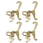4 Hook Tow Truck Car Hauler Trailer Auto Body Frame Hook WLL 4,700lb US
