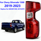 Halogen Taillight Right Passenger for 2019-2026 for Chevrolet Silverado 1500