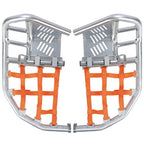 Silver Nerf Bars Peg Heel Guard for Honda TRX 450R 450ER Sportrax