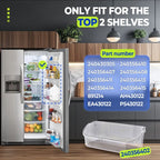 240356402 AP2549958 Refrigerator Top Door Bin Shelf For Frigidaire 2 Pack