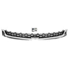 Fits 2014-2016 Chevrolet Malibu Grill Front Upper/Center/Lower Grille Chrome Set