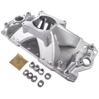 Single Plane Intake Manifold 52031 For 1957-1995 Small Block Chevy SBC 350 400