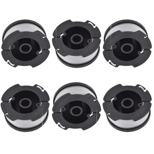 6 Pcs Replacement For BLACK+DECKER AF-100-3ZP 30ft .065" Trimmer Spool