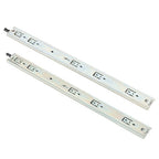 1 Pair of Locking Drawer Slides 24" Full Extension & Lock 150lbs Capacity