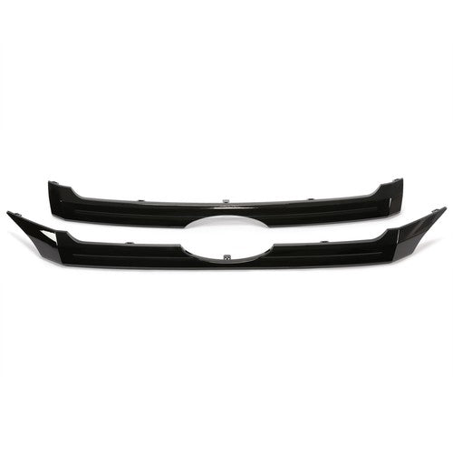 Glossy Black ABS Front Bumper Grille Trim Molding for 2011-2014 Ford Edge 3 Piece