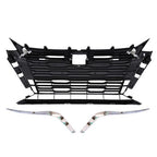 Front Bumper Upper Grille Chrome Molding for 2023-2024 for Nissan Altima SV