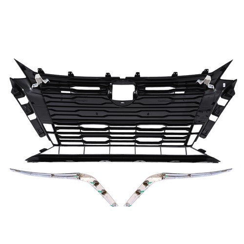 Front Bumper Upper Grille Chrome Molding for 2023-2024 for Nissan Altima SV