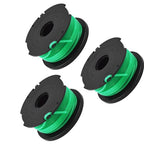 3PK SF-080 String Trimmer Spool Line Replacement For Black & Decker GH3000 Model