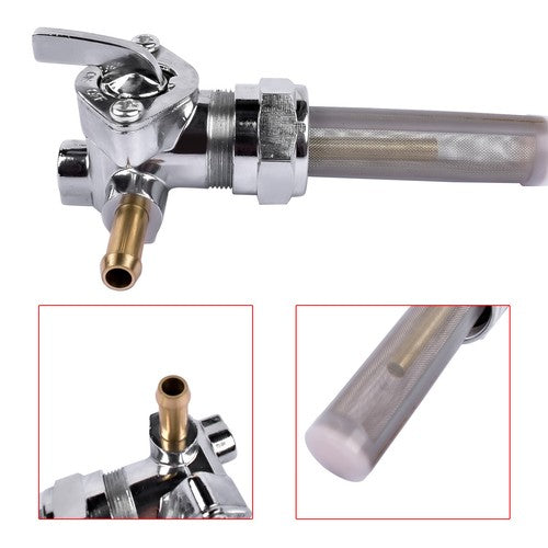 Fuel Petcock Switch Valve for Harley-Davidson FLST Softail Custom Super Glide FX