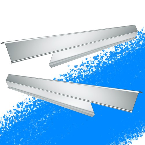 Slip On Rocker Panel 4 Door Set Left Right Side for Ford Focus 2008-2011