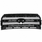 For Ford F-150 Platinum 2015-2017 Front Upper Grille W/ Camera Hole Matte Black
