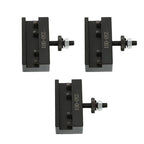 3 PCS OXA #1 Quick Change Turning & Facing Lathe Tool Post Holder 250-001 New