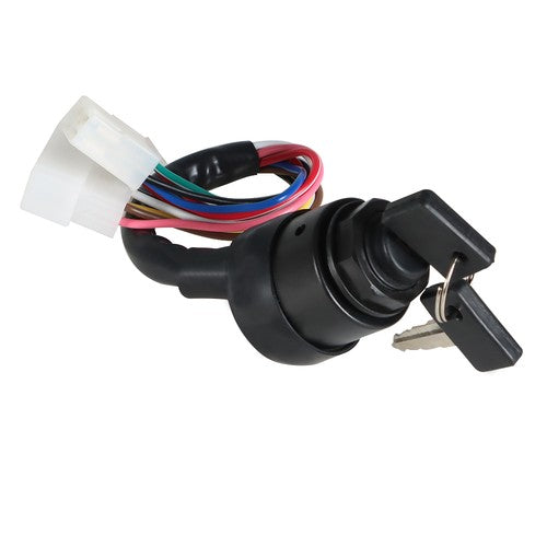 Ignition Key Switch For Yamaha G1 2-Cycle Golf Cart 1979-1989 J17-82508-20