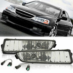 Front Bumper Driving Fog Lights Lamps with Bulb for 2002 2003 Acura TL Sedan Left Right