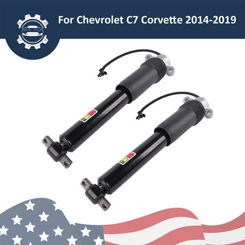 2x Front Shock Absorber Struts w/Electric 84235048 For Chevy Corvette 14-19 6.2L