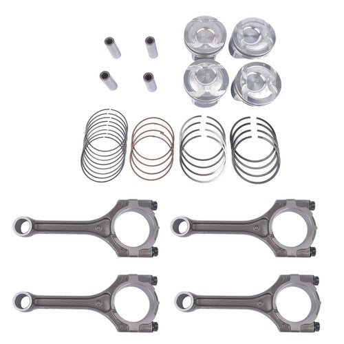 4x Connecting Rod & Piston Kit For Hyundai Veloster Kia Rio Soul 1.6L 2012-2017