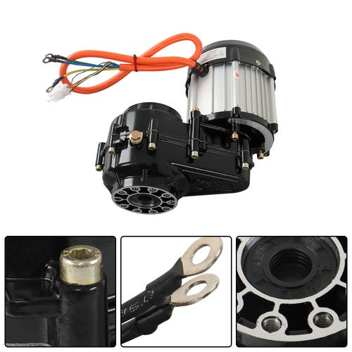 New 48V 1000W Electric Differential Brushless Motor For Lawn Mower Go Karts US
