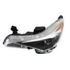 Black Halogen LH/Driver w/LED Headlight Projector For Hyundai Elantra 2021-2022