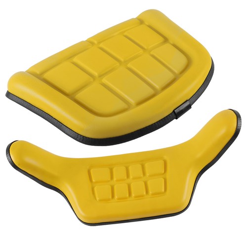 New For John Deere 310 310A 310B 401 401B Backhoe Loader Yellow Seat Cushion Set