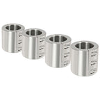 Universal 2 Inch OD Size Tube Clamps Roll Cage Mount Cage Long 4 Pieces