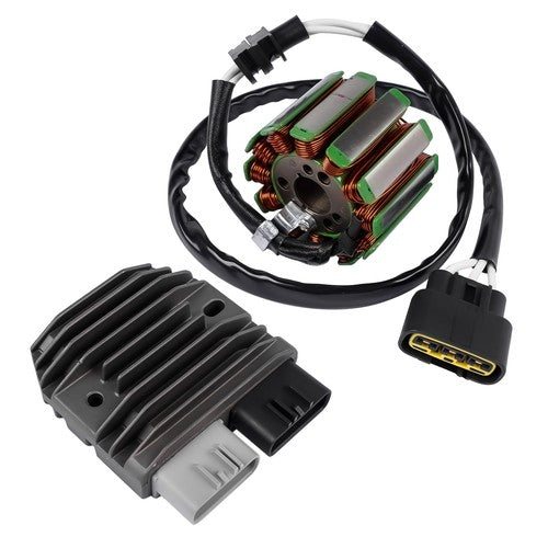 Magneto Coil Stator & Regulator Rectifier 2D1-81410-00-00 for Yamaha FZS1 2015