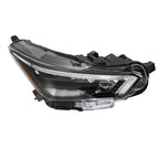 For Nissan Versa 2020-2021 Passenger Side Headlight Replacement Chrome Housing