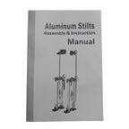 18"-30" Stilt Aluminum Alloy Stilts Adjustable Drywall Stilt Painting Tool Black