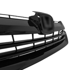 Front Bumper Gloss Black Mesh Grille Grill for 2017-2019 for Honda CR-V