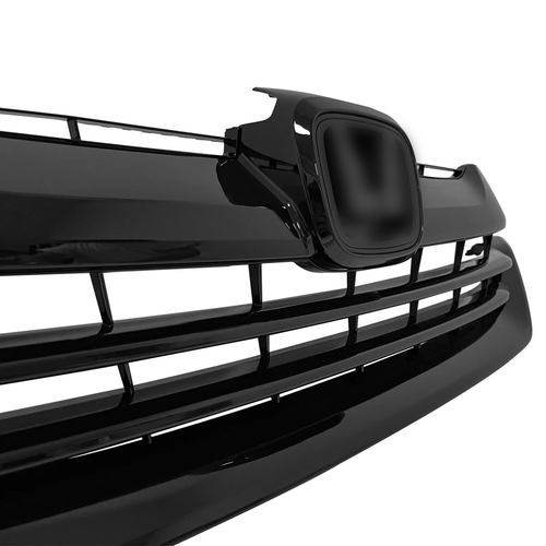Front Bumper Gloss Black Mesh Grille Grill for 2017-2019 for Honda CR-V