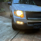 For Ford Explorer 2006-10 And Sport Trac 2007-10 Fog Lights With Bulbs And Wiring LH And RH
