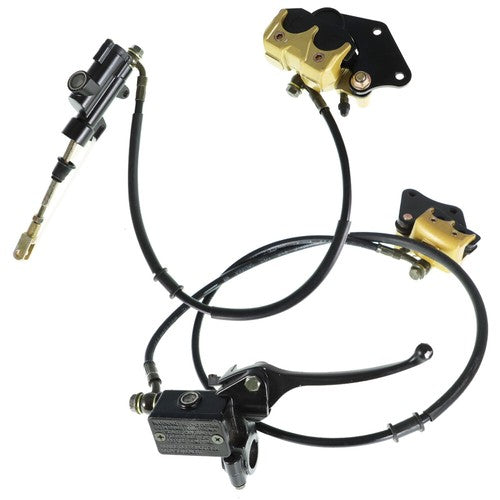 Front Rear Hydraulic Brake Caliper For 50cc 110cc 125cc Classic Pit Dirt Bike