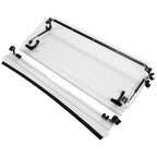 Front Vented Full Clear Flip Windshield for CFMOTO UForce 1000 2019 to 2026