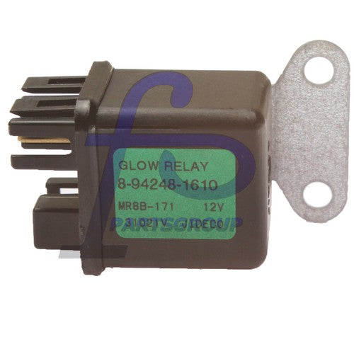 New Relay Glow Plug 8942481610 12V for Isuzu Hitachi ZAXIS27U ZAXIS50U ZAXIS40U