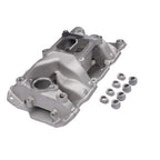For Chevrolet 350 Small Block 22026 Aluminum Dual Plane Air Gap Intake Manifold