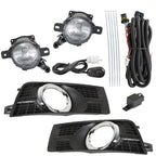 Pair Left+Right Fog Lamps Assembly For Cadillac SRX 2012-2016 GM2592301