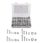 720pcs Nuts And Bolts Assortment Kit Machine Screws #6-32 #8-32 #10-24 #1/4-20