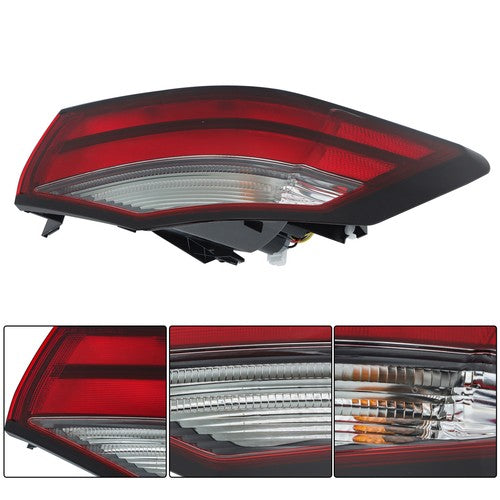 Black Passenger Side Tail Light For Nissan Sentra 2021-2023 Rear RH Outer Lamp